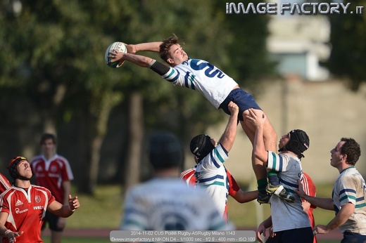 2014-11-02 CUS PoliMi Rugby-ASRugby Milano 1143